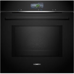 Siemens HM776G1B1C, iQ700, Four encastrable avec fonction micro-ondes, 60 x 60 cm, Noir