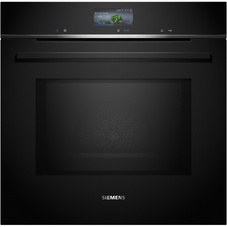 Siemens HM776G1B1C, iQ700, Four encastrable avec fonction micro-ondes, 60 x 60 cm, Noir