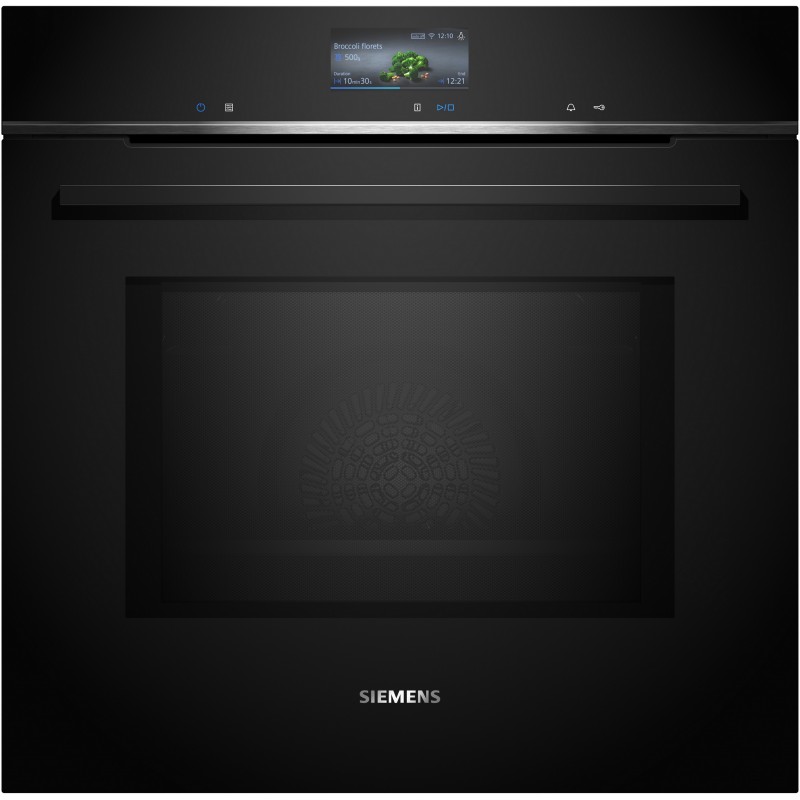 Siemens HM736G1B1C, iQ700, Four encastrable avec fonction micro-ondes, 60 x 60 cm, Noir