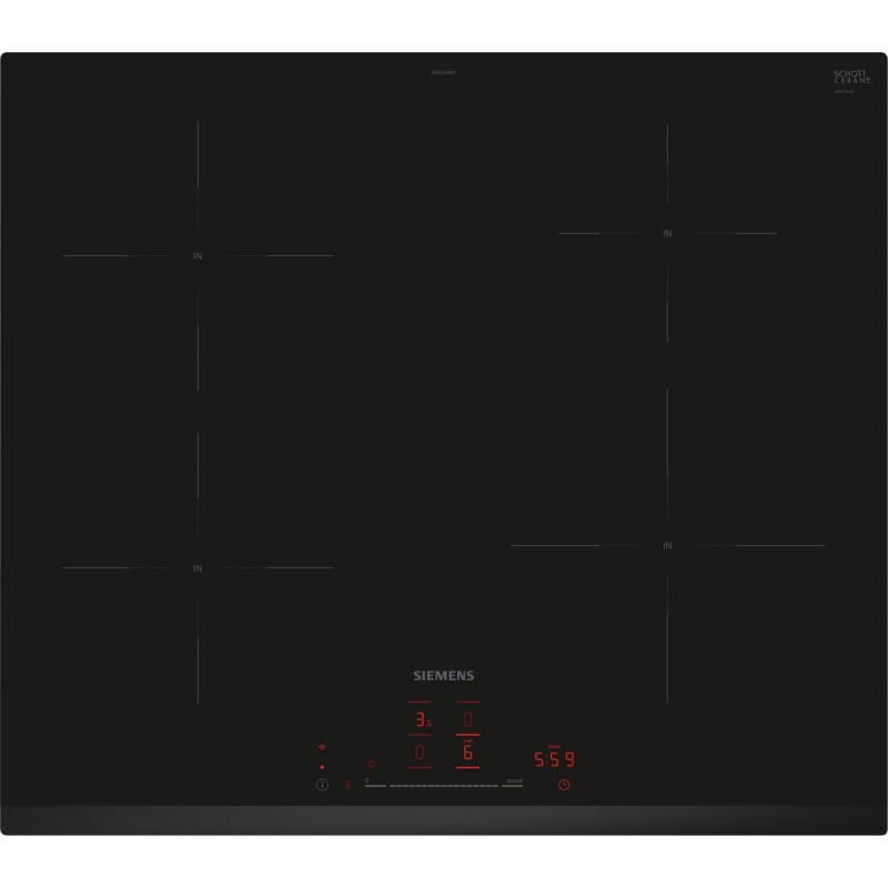 Siemens EH631HEB1E, iQ300, Induktionskochfeld, 60 cm, Schwarz