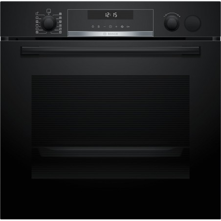 Bosch HRG578CB7, Serie 6, Einbau-Backofen mit Dampfunterstützung, 60 x 60 cm, Schwarz