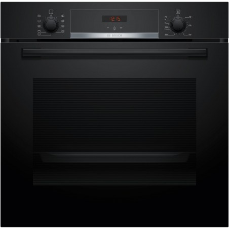 Bosch HBA514BB3, Serie 4, Einbau-Backofen, 60 x 60 cm, Schwarz