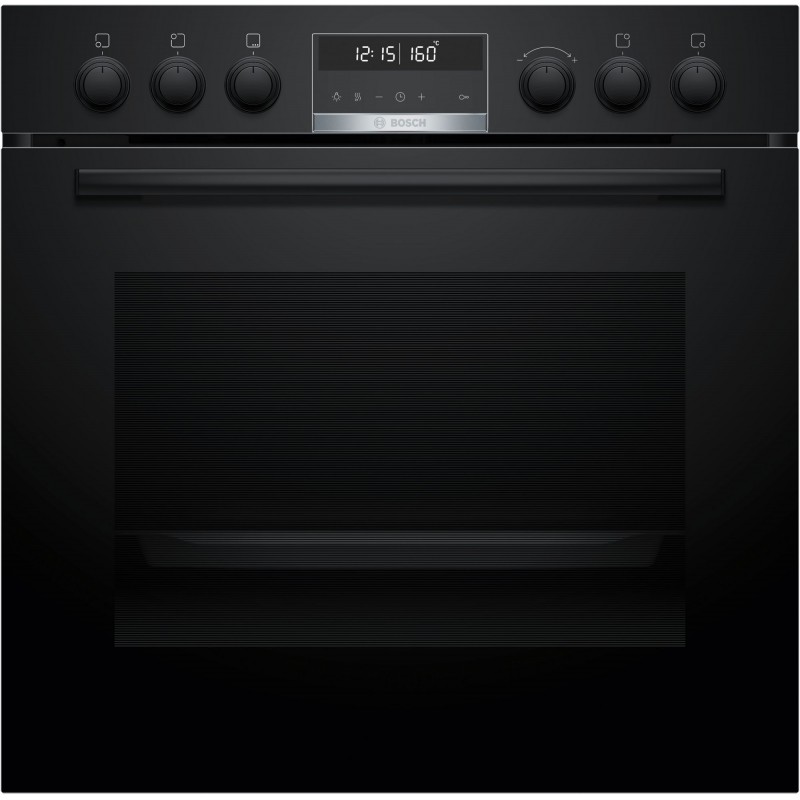 Bosch HEB578BB3, Série 6, Cuisinière encastrable, 60 x 60 cm, Noir